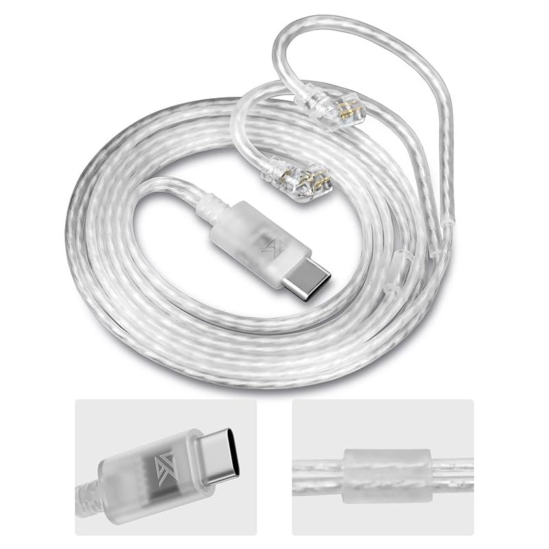 Amazon.com: FAAEAL KZ Type-C Earphone Cable with QDC/S/C Pin
